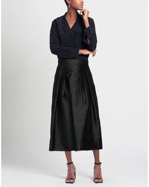 Emporio Armani Black Maxi Skirt