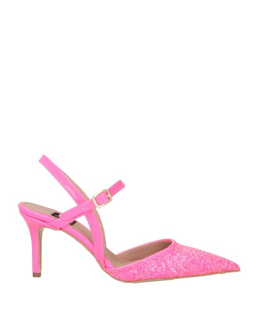 Islo Isabella Lorusso Pink Fuchsia Pumps Textile Fibers
