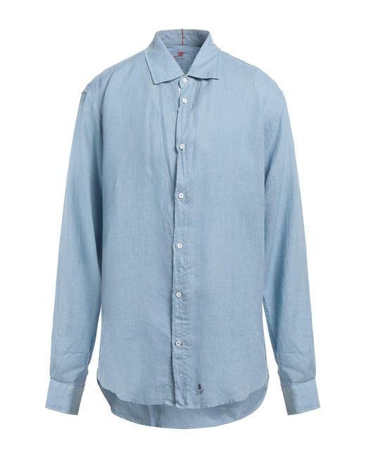 Mason's Blue Shirt for men