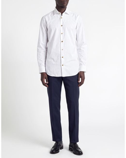 Camicia di Kiton in White da Uomo