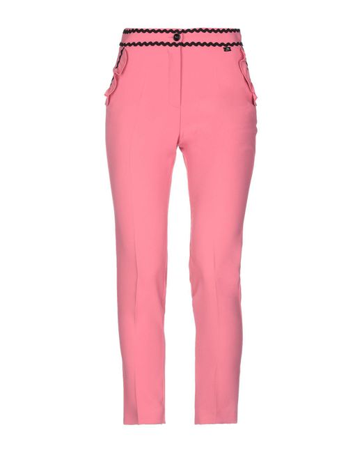 DIVEDIVINE Pink Pants Polyester