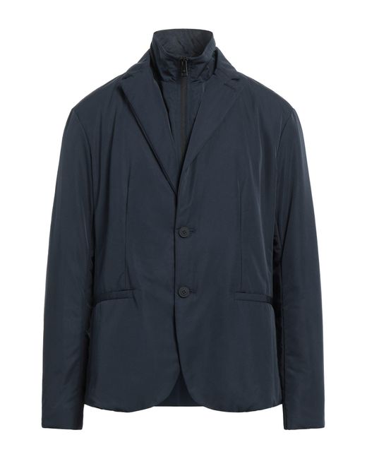 Armani Exchange Suit Jacket in Blue for Men Lyst