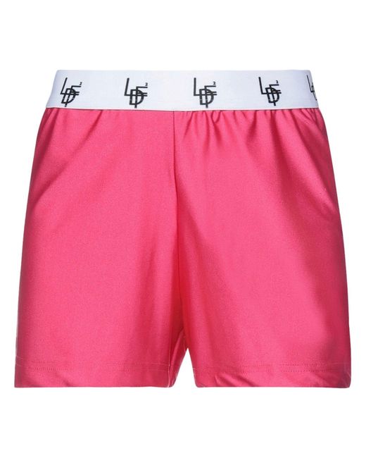 La Fille Des Fleurs Pink Shorts & Bermuda Shorts
