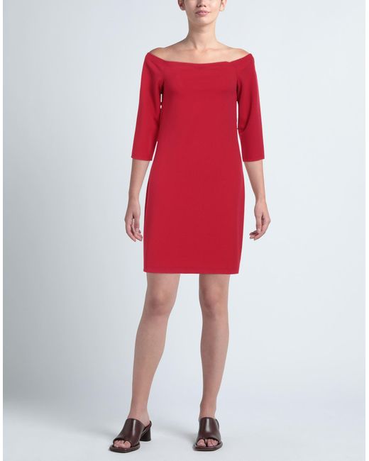 Rinascimento Red Short Dress