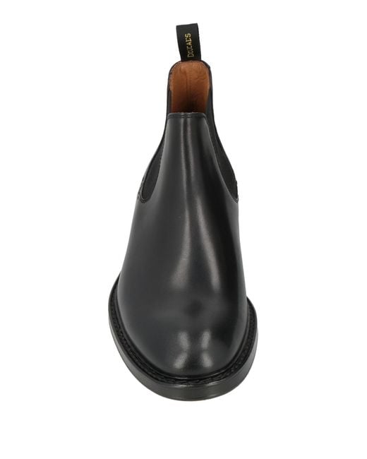 Doucal's Black Ankle Boots for men
