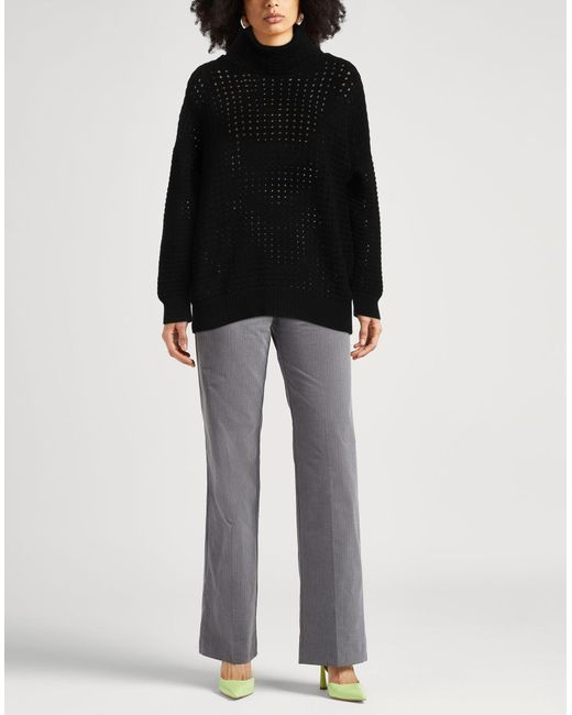 Laneus Black Turtleneck
