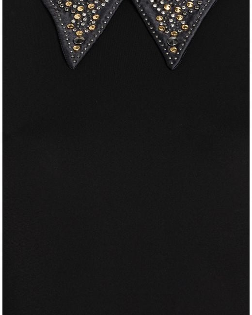 Versace Black Bodysuit Viscose, Elastane