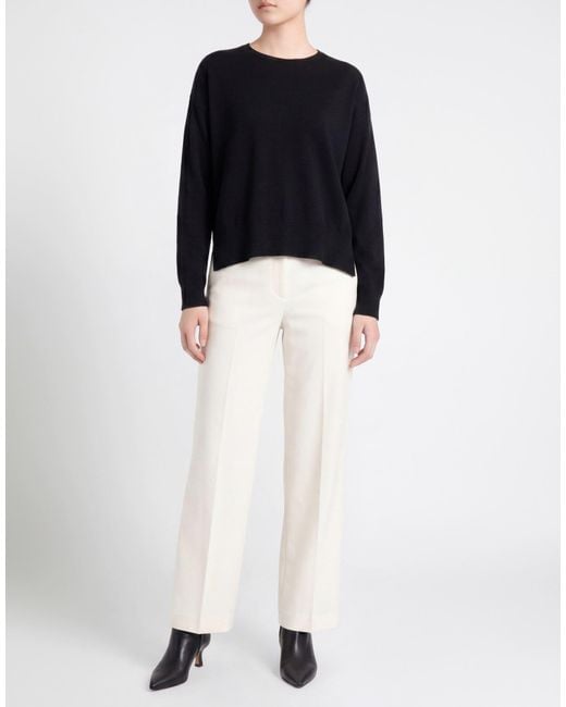 Aragona Black Sweater Merino Wool