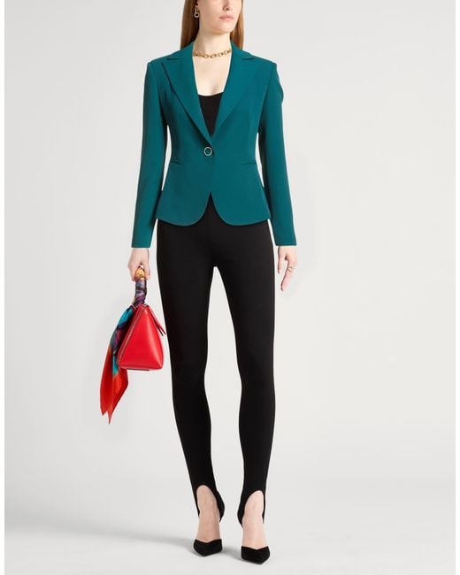 Rinascimento Green Blazer Polyester, Elastane