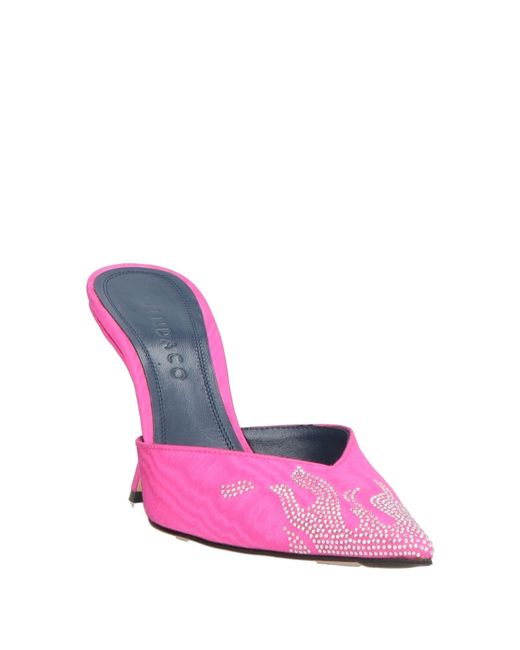 Mules & Sabots IINDACO en coloris Pink