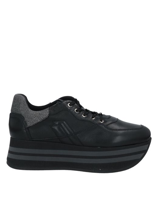 Frau Black Sneakers Leather