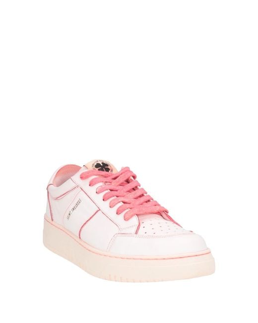 SAINT SNEAKERS Pink Trainers for men