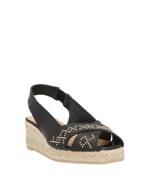 Castaner Black Espadrilles