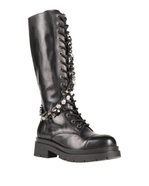 Tosca Blu Black Boot Leather