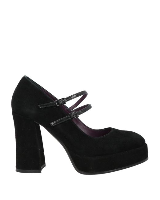 Apepazza Black Pumps Leather