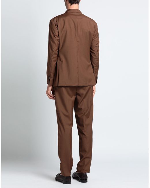 Gabriele Pasini Brown Suit for men