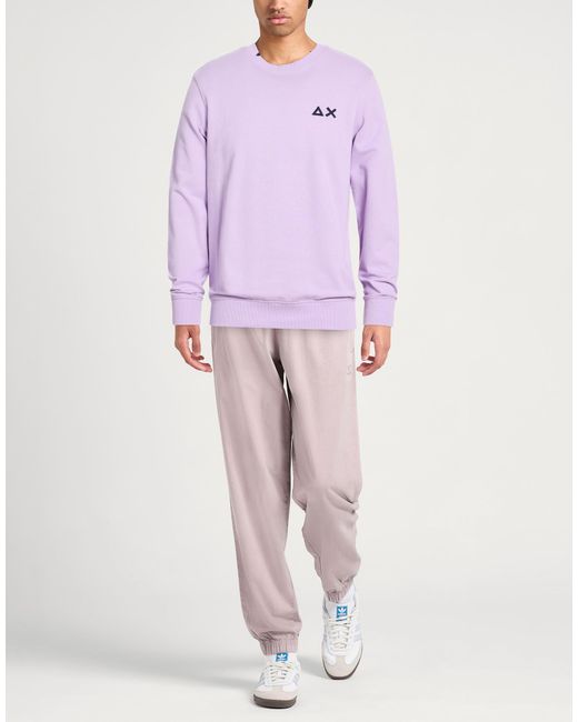 Sun 68 Purple Sweatshirt for men