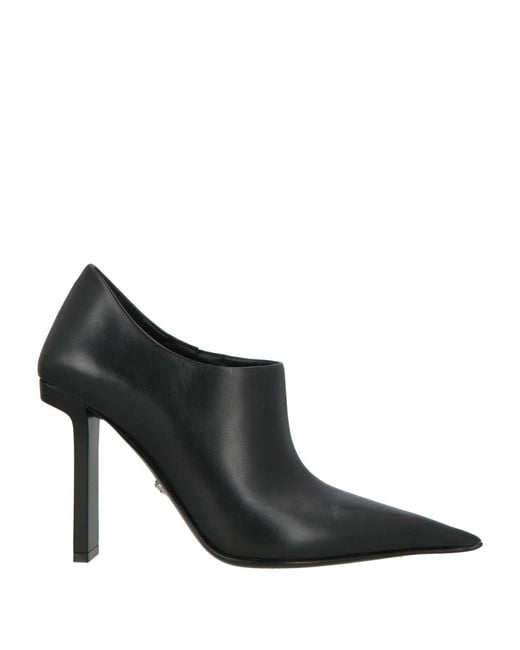 Versace Black Ankle Boots Leather