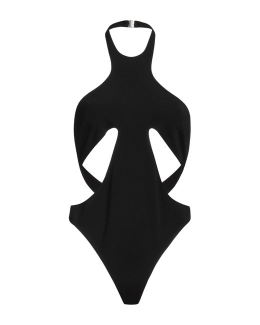 Mugler Black One-piece Swimsuit