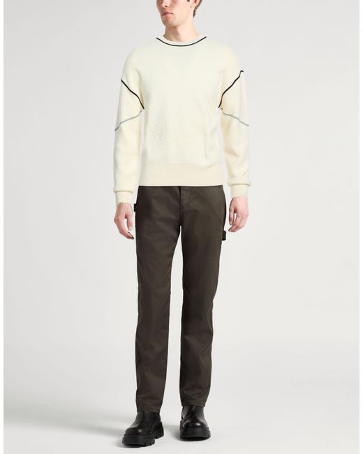 Emporio Armani Natural Sweaters for men