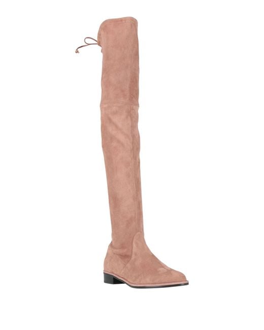 Stuart Weitzman White Stiefel