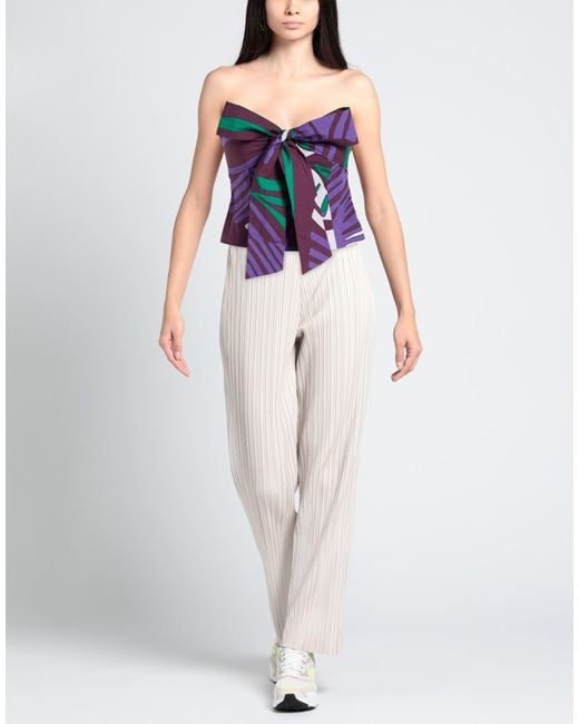 Top Nenette de color Purple