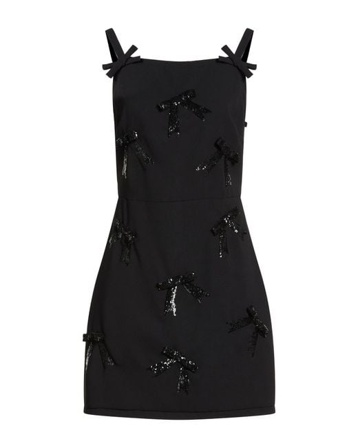 MSGM Black Mini-Kleid
