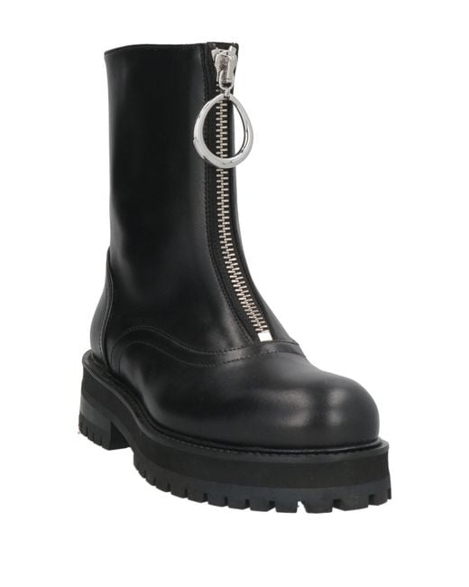 Dondup Black Ankle Boots