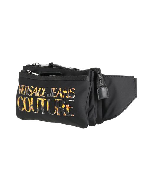 Versace Jeans Couture Black Belt Bag for men