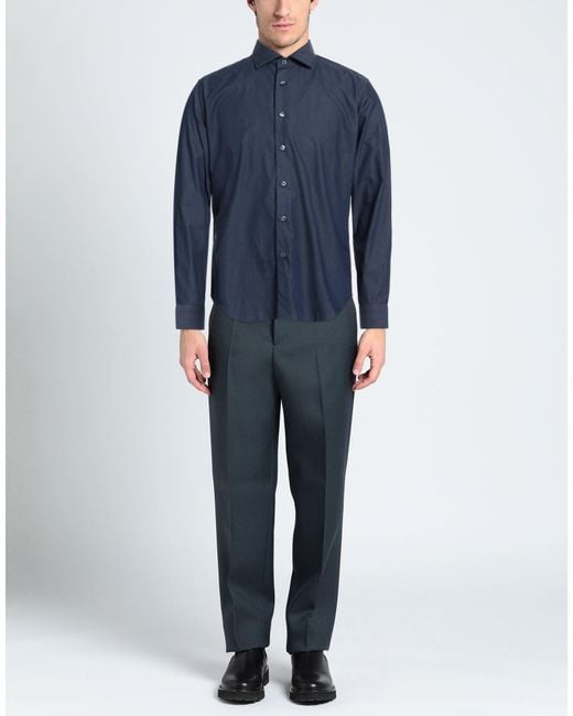 Robert Friedman Blue Shirt for men