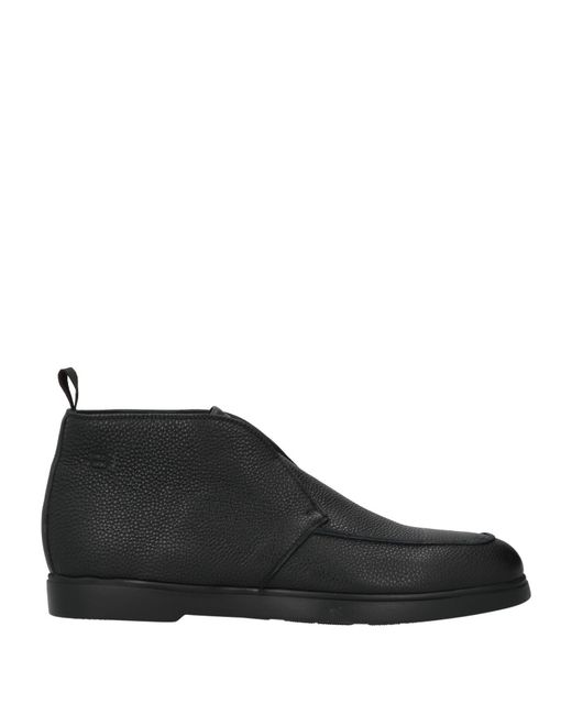 Baldinini Black Ankle Boots for men