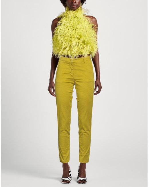 Rossopuro Yellow Trouser