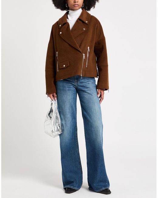 Alysi Brown Jacket