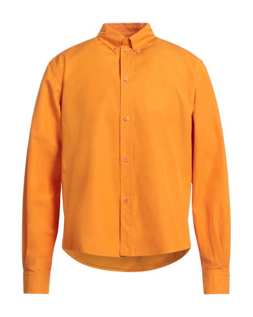 balenciaga orange shirt