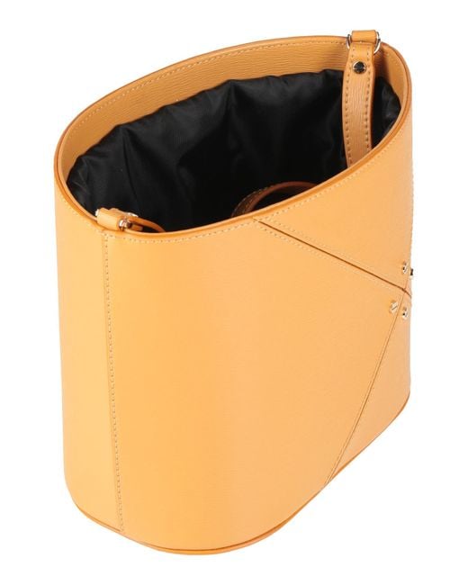 Borbonese Orange Umhängetasche