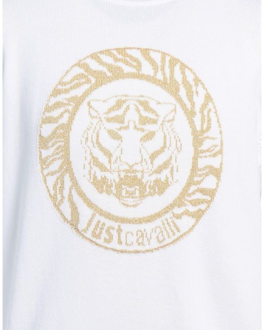 Just Cavalli White Jumper for men