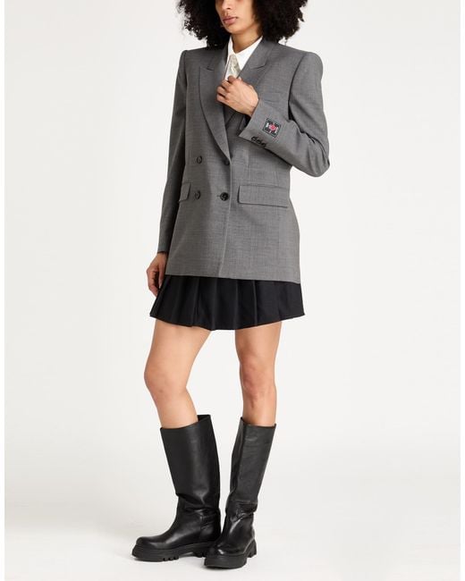 Blazer MSGM en coloris Gray