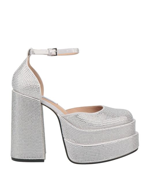 Steve Madden Gray Pumps