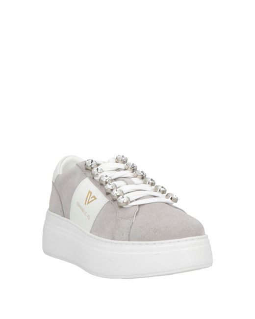 Emanuélle Vee White Sneakers