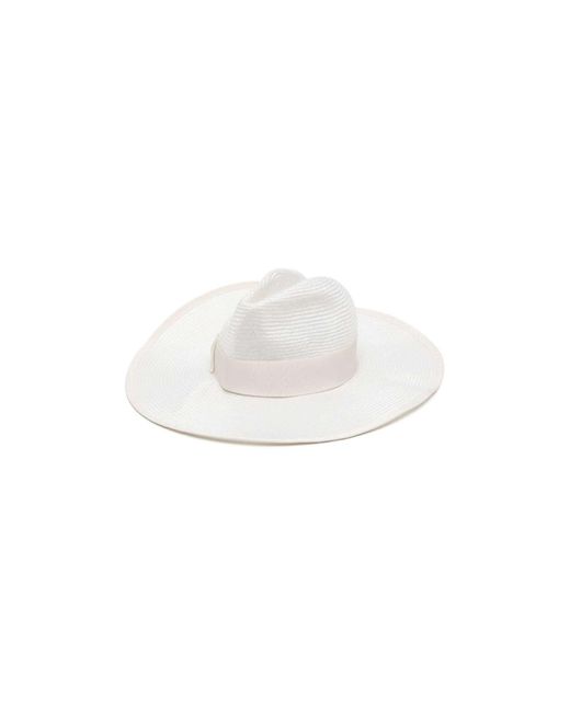 Sombrero Borsalino de color White
