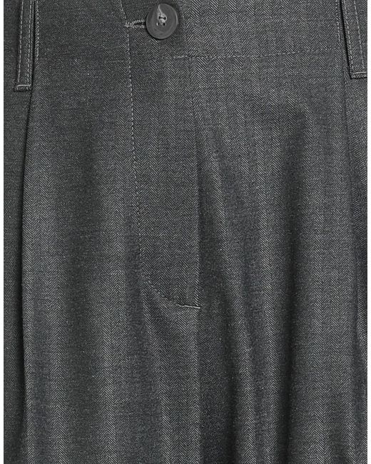 Momoní Gray Pants Polyester, Viscose, Elastane