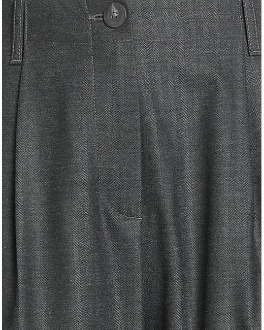 Momoní Gray Pants Polyester, Viscose, Elastane