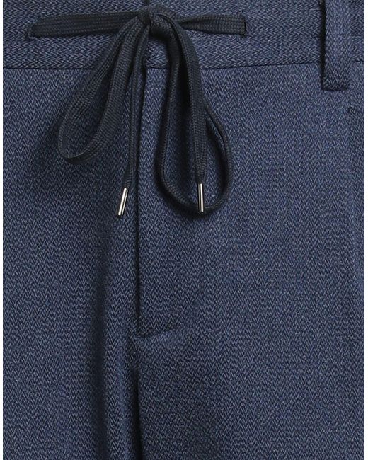 Paolo Pecora Blue Trouser for men