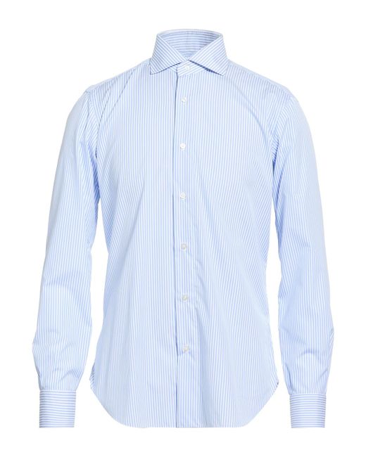 Camisa Buonamassa de hombre de color Blue
