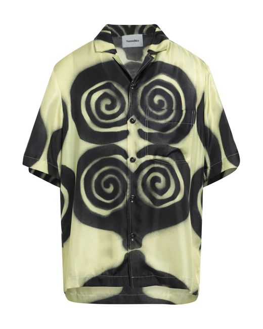 Nanushka Gray Shirt Silk for men