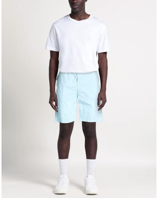 Fradi Blue Sky Shorts & Bermuda Shorts Cotton, Elastane for men