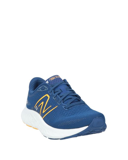 New Balance Blue Sneakers Textile Fibers for men