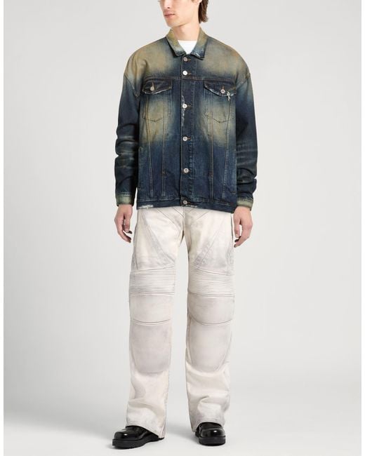 Vetements Blue Denim Outerwear Cotton for men