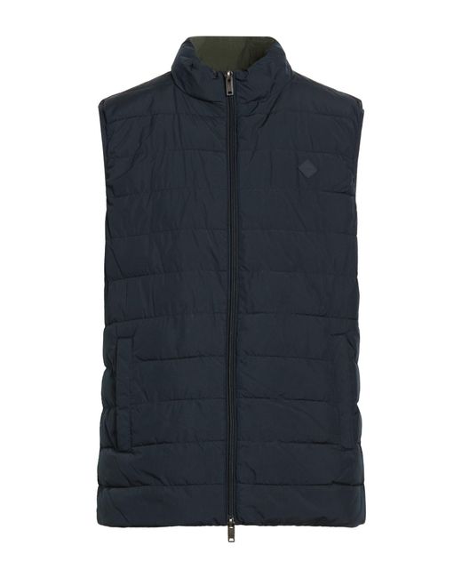 Hackett Blue Vest Polyester for men