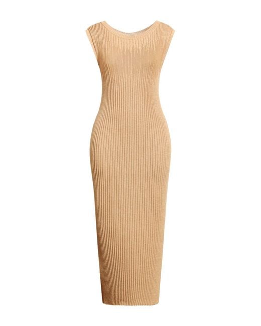 Gaelle Paris Natural Midi-Kleid